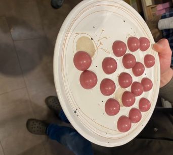 Odlične čokoladne praline so nam pogrele srce in dušo.
